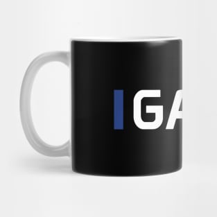 GAS 10 Design - White Text Mug